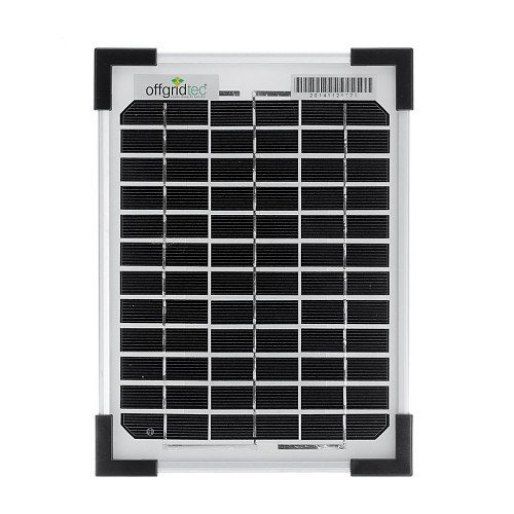 Panel Solar W Monocristallino Para Camper Kit Completo De