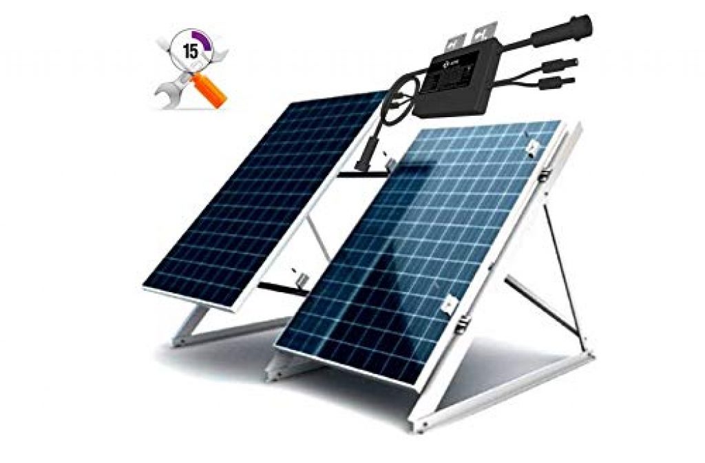 Kit Solar Autoconsumo Placas W Con Microinverter De W Paneles Y Placas Solares