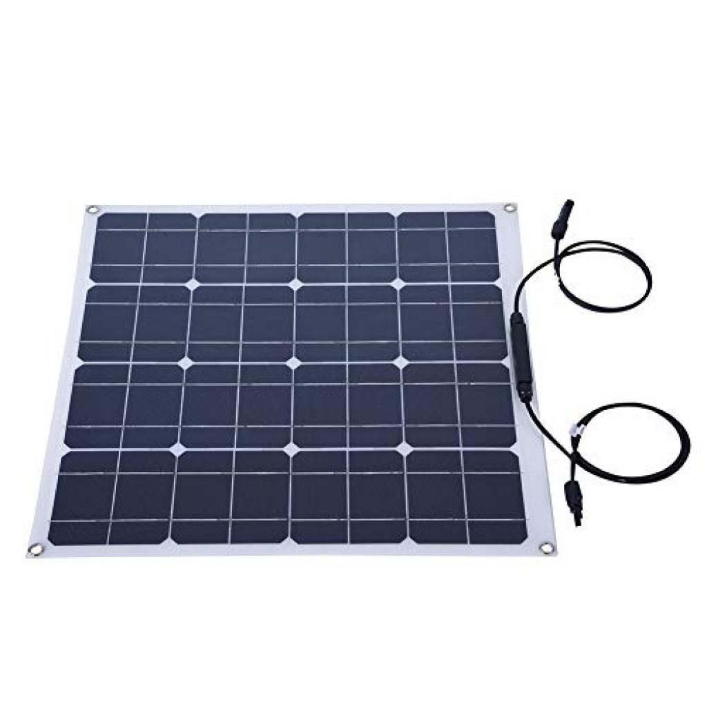 Betopcamp 100W 12V Panel Solar Kit100W Panel Solar Paneles y Placas