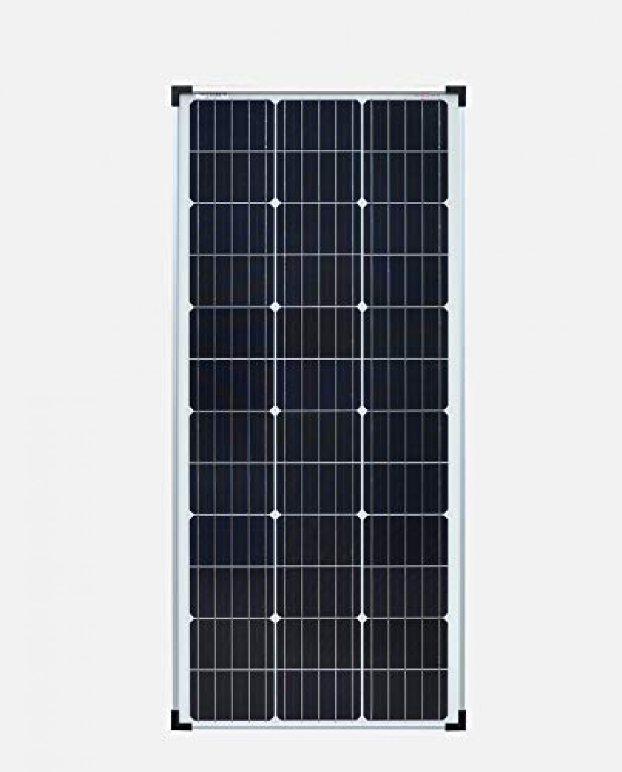 enjoysolar® Mono 100W Módulo solar 12 V Panel solar Monocristalino 100 ...